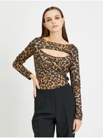 Női top Guess Leopard