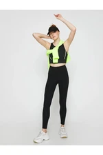 Koton Consolidating Sports Leggings with Stitching Detail, Silky-looking.