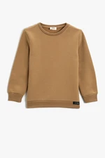 Koton Boys' Camel Hair Sweatshirt