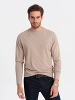 Ombre Men's unprinted longsleeve - beige