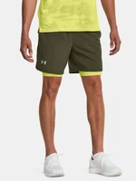 Under Armour Shorts UA LAUNCH 7'' 2-IN-1 SHORT-GRN - Men