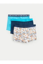 LC Waikiki Printed Cotton Boys' Boxer 3-Pack