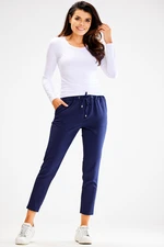 Awama Woman's Pants A600 Navy Blue