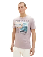 Men's pink T-shirt Tom Tailor