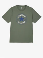 Khaki Womens T-Shirt Converse - Women