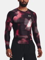 Under Armour T-Shirt UA IsoChill Prtd Comp LS-BLK - Mens