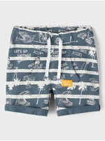 Grey Boys Patterned Shorts name it Frank - Boys