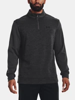 Under Armour Sweatshirt UA Armour Fleece Twist QZ-GRY - Mens