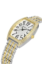 Polo Air Luxury Stone Vintage Women's Wristwatch Silver-gold Color