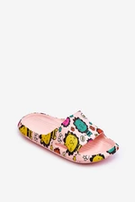 Children's lightweight foam slippers Lion Pink Esther theme