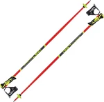 Leki WCR Lite SL 3D Bright Red/Black/Neonyellow 115 cm Bâtons de ski