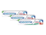 SENSODYNE Sens&Gum Zubní pasta jemně mátová 3 x 75 ml