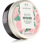 The Body Shop British Rose Body Butter tělové máslo s vůní růží 200 ml