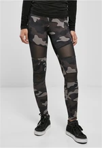 Women's Camo Tech Mesh darkcamo/blk leggings