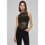 Women's Lace Bodysuit Black