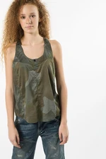 Tank top - G-STAR Army radar tanktop wmn s-less MBC A green