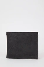 DEFACTO Men&#39;s Faux Leather Horizontal Wallet