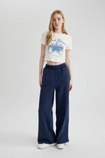 DEFACTO Cool Wide Leg Trousers