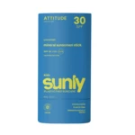 Attitude Dětská 100 % minerální ochranná tyčinka na celé tělo (SPF 30) bez vůně 60 g