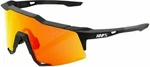 100% Speedcraft Soft Tact Black/HiPER Red Multilayer Mirror Lens Occhiali da ciclismo