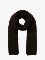 Women's Dark Brown Cashmere Scarf Pieces Noella - Women