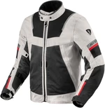 Rev'it! Jacket Tornado 4 H2O Silver/Black 2XL Textildzseki