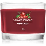 Yankee Candle Black Cherry votívna sviečka glass 37 g