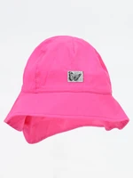 Yoclub Kids's Girls' Summer Hat With Neck Protection CLE-0121G-0800