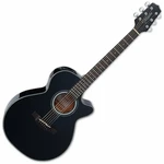 Takamine GF30CE-BLK Black Guitare Jumbo acoustique-électrique