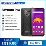 Blackview BV9800 Pro Global First Thermal imaging Smartphone Helio P70 Android 9.0 6GB+128GB Waterproof 6580mAh Mobile Phone