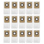 15Pcs Replacement Dust Bags for Xiaomi Dreame Dreame Bot D10 Plus RLS3D Robot Vacuum Cleaner Dust Bags Cleaning Bag