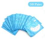 50Pairs U Shape Under Eye Patches Hydrating Gel Pads False Eyelash Extension Supplies & Makeup Tools Cosmetic Wholesale Eyelash