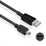 1pc V3 Data Cable Mini 5P USB Charging Cable Line for Old Style Data Interface for MP3 / MP4 Player USB Data Charger Cable