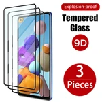 3PC Tempered Glass For Samsung A51 A52 A50 A71 A72 A12 A21S Screen Protector Glass For Samsung S21 Ultra S20 FE S10 Plus S20