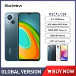 Blackview Oscal C80 8GB+128 GBCell Phone Fast Charging Phone Smartphone Octa Core Android 12 50MP Camera 5180mAh