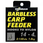 Drennan návazce Barbless Carp Feeder 12 / 5lb