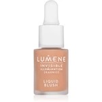 Lumene Invisible Illumination tekutá tvářenka pro rozjasnění pleti odstín Pink Blossom 15 ml