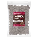 ALLNATURE Čokoláda hořká 72% pecičky low carb 500 g