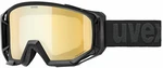 UVEX Athletic CV Bike Black Matt SL/Gold Yellow Gafas de ciclismo