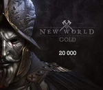 New World - 20k Gold - Fornax - EUROPE (Central Server)