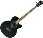 Ibanez AEB8E-BK Black Basso Acustico