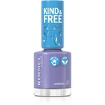 Rimmel Kind & Free lak na nehty odstín 153 Lavender Light 8 ml