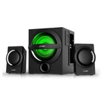 Reproduktory Fenda F&D A140X (A140X) čierne set reproduktorov a subwoofera • výkon 37 W • Bluetooth • USB • FM rádio s pamäťou na 100 staníc • 3,5 mm 