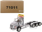 International HX620 Day Cab Tridem Tractor Light Grey 1/50 Diecast Model by Diecast Masters