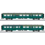 Märklin 043547 Osobný automobil SNCB M2, sada 2 ks