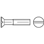 TOOLCRAFT  TO-6862809 zápustné skrutky M8 30 mm drážka DIN 963   Ušlechtilá ocel V4A  A4 50 ks