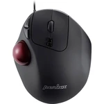 Perixx PERIMICE-517 D trackball USB laserový/á čierna 7 null 2000 dpi ergonomická, integrovaný trackball