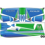 Pichler Slick 360 zelená RC model motorového lietadla ARF 840 mm