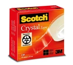 3M 600 Scotch Crystal Tape Čirá páska, 19 mm x 33 m