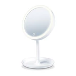 Zrkadlo kozmetické Beurer BS45 kozmetické zrkadielko • LED podsvietenie • dotykový senzor • extra magnetické zrkadlo • priemer zrkadlovej plochy 17,5 